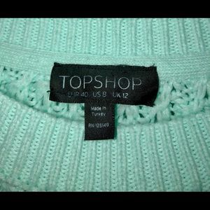 Topshop Sweaters - Topshop mint green sweater size 8 Topshop Sweaters - Topshop mint green sweater size 8